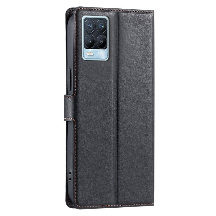 For Realme 8 4G / 8 Pro 4G Voltage Ultra-thin Dot Leather Phone Case