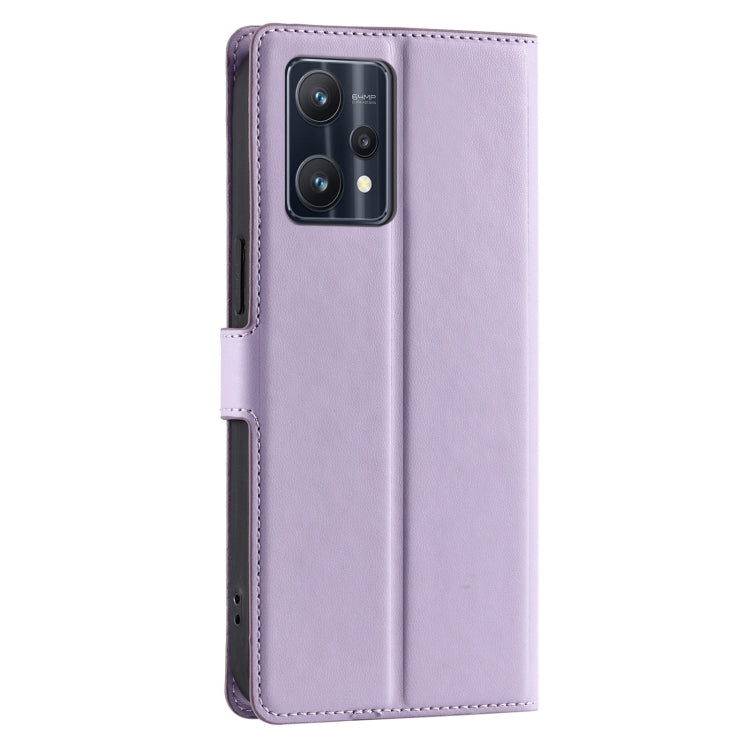 For Realme 9 4G / 9 Pro+ Voltage Ultra-thin Dot Leather Phone Case