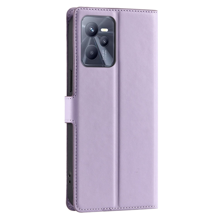 For Realme C35 4G Voltage Ultra-thin Dot Leather Phone Case