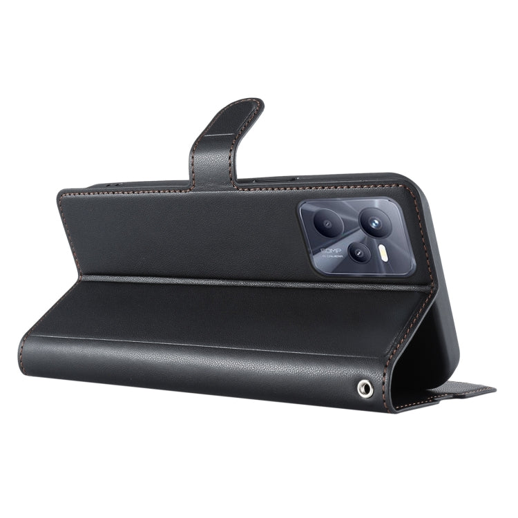 For Realme C35 4G Voltage Ultra-thin Dot Leather Phone Case
