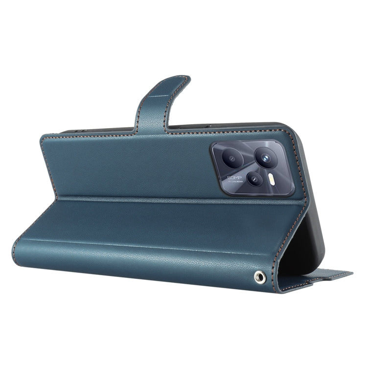 For Realme C35 4G Voltage Ultra-thin Dot Leather Phone Case