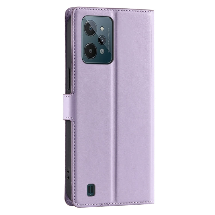 For Realme C31 4G Voltage Ultra-thin Dot Leather Phone Case