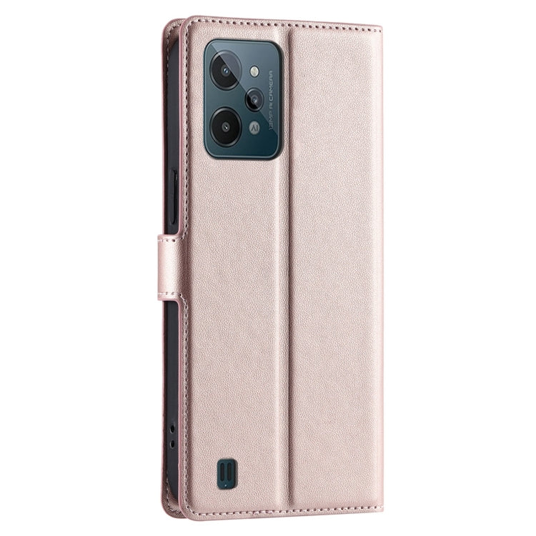 For Realme C31 4G Voltage Ultra-thin Dot Leather Phone Case