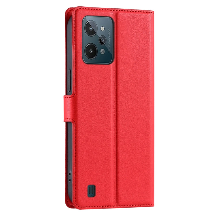 For Realme C31 4G Voltage Ultra-thin Dot Leather Phone Case