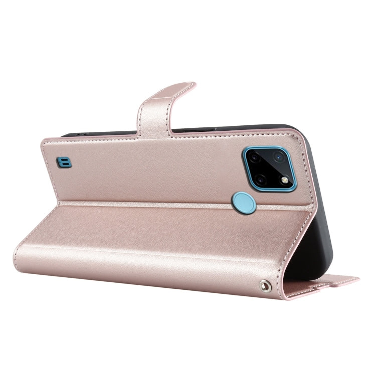 For Realme C21Y / C25Y Voltage Ultra-thin Dot Leather Phone Case