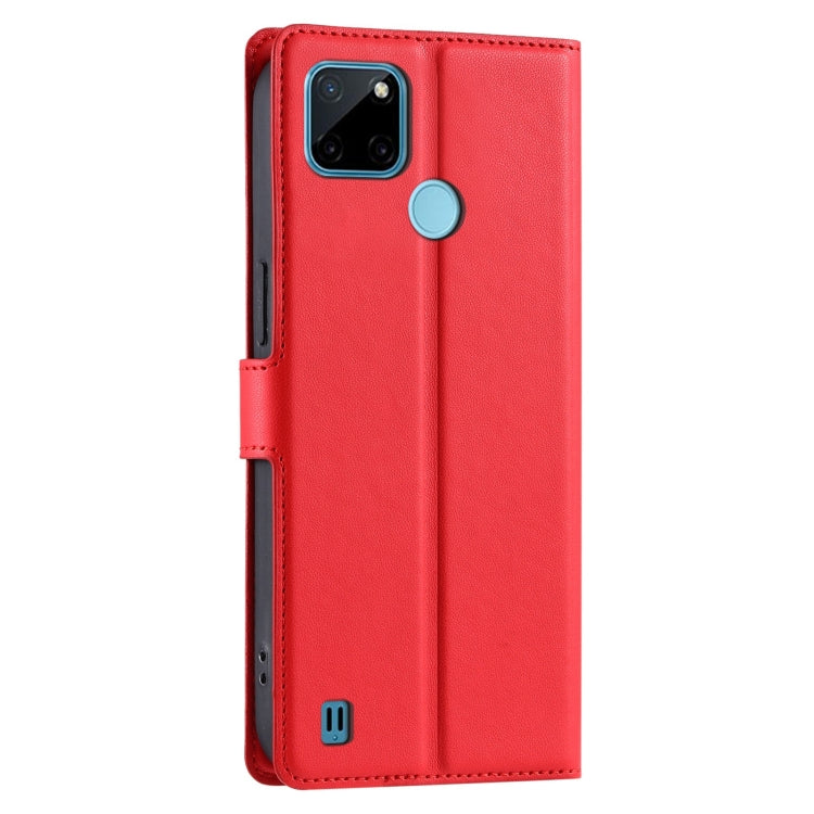 For Realme C21Y / C25Y Voltage Ultra-thin Dot Leather Phone Case