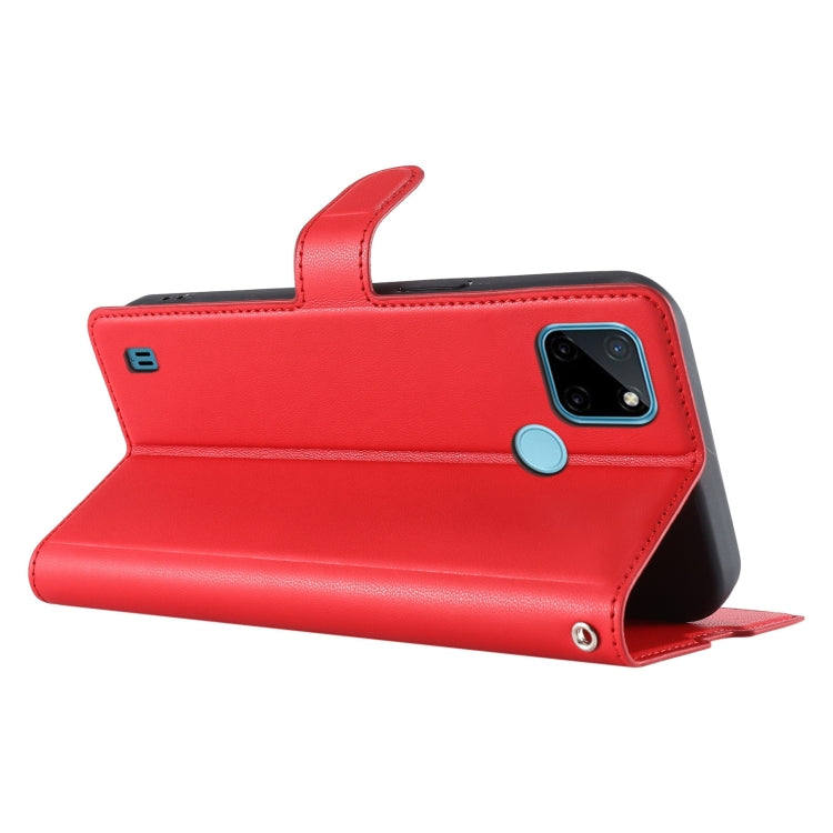 For Realme C21Y / C25Y Voltage Ultra-thin Dot Leather Phone Case