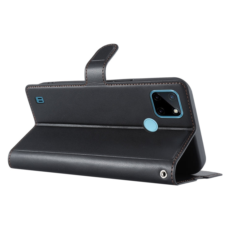 For Realme C21Y / C25Y Voltage Ultra-thin Dot Leather Phone Case