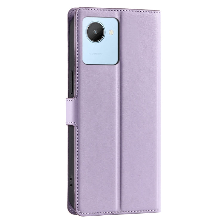 For Realme C30 4G / C30s Voltage Ultra-thin Dot Leather Phone Case