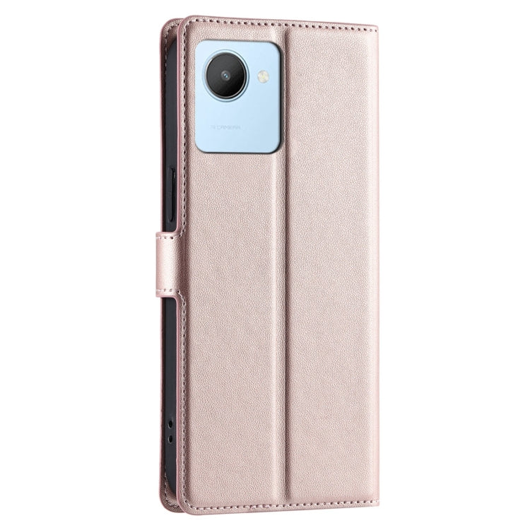 For Realme C30 4G / C30s Voltage Ultra-thin Dot Leather Phone Case