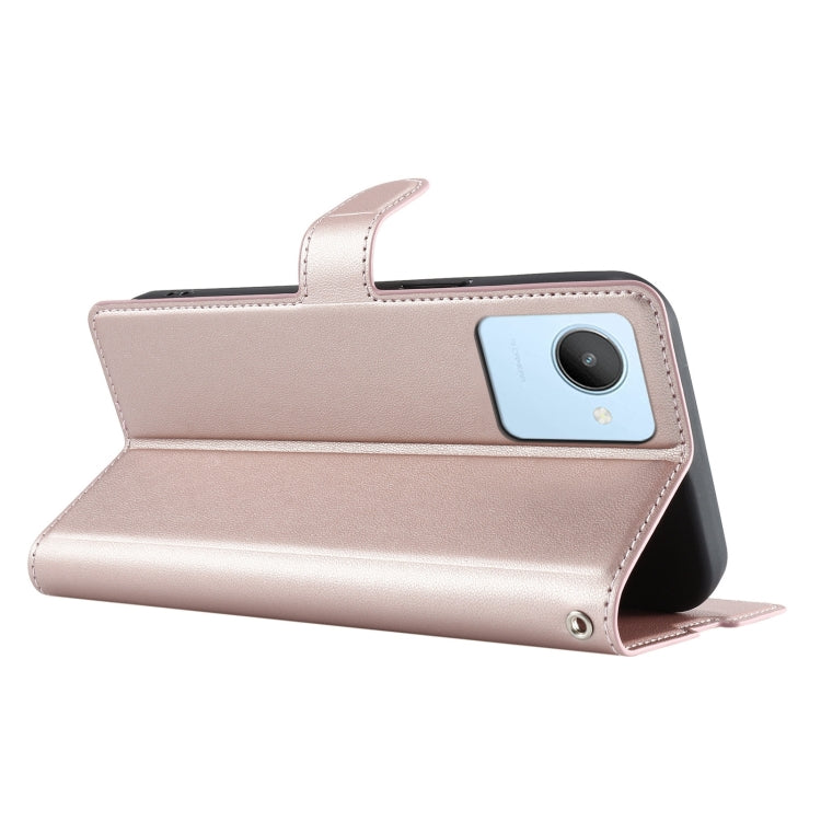 For Realme C30 4G / C30s Voltage Ultra-thin Dot Leather Phone Case