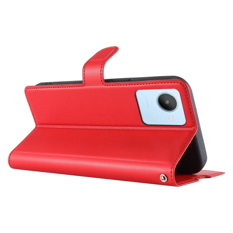 For Realme C30 4G / C30s Voltage Ultra-thin Dot Leather Phone Case