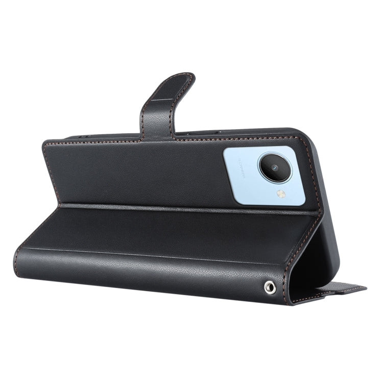 For Realme C30 4G / C30s Voltage Ultra-thin Dot Leather Phone Case