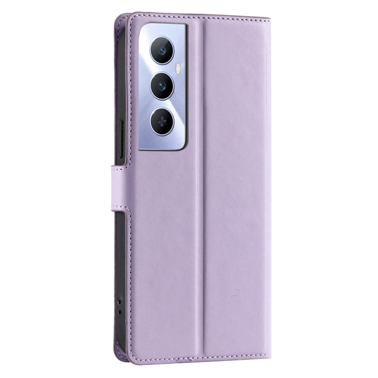 For Realme C65 4G Global Voltage Ultra-thin Dot Leather Phone Case