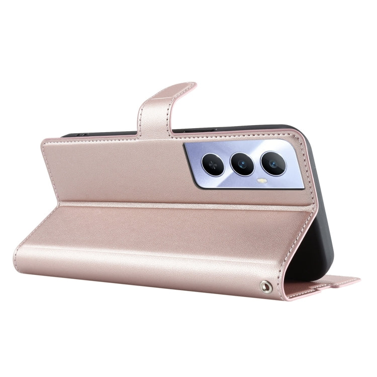 For Realme C65 4G Global Voltage Ultra-thin Dot Leather Phone Case