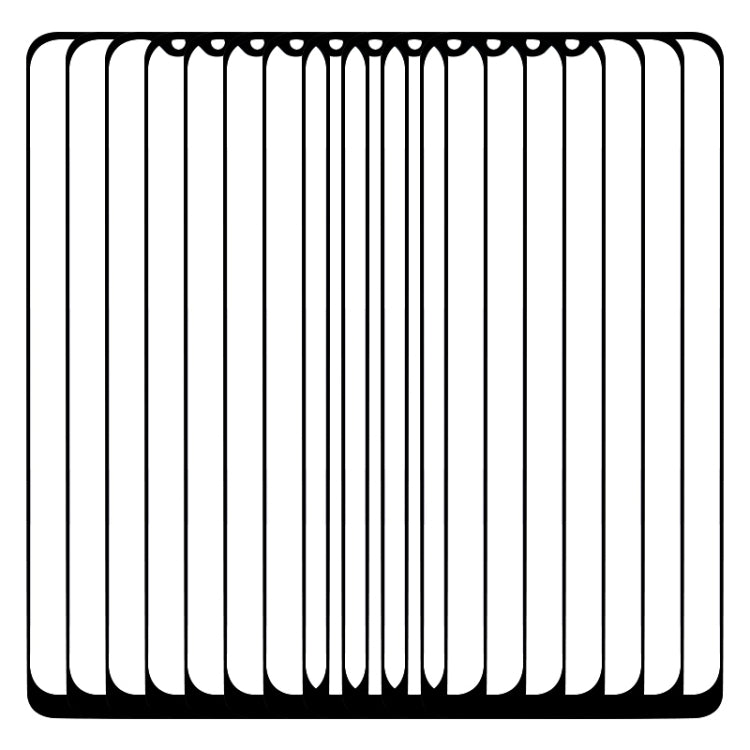 For OPPO Realme C15 25 PCS Full Glue Full Screen Tempered Glass Film