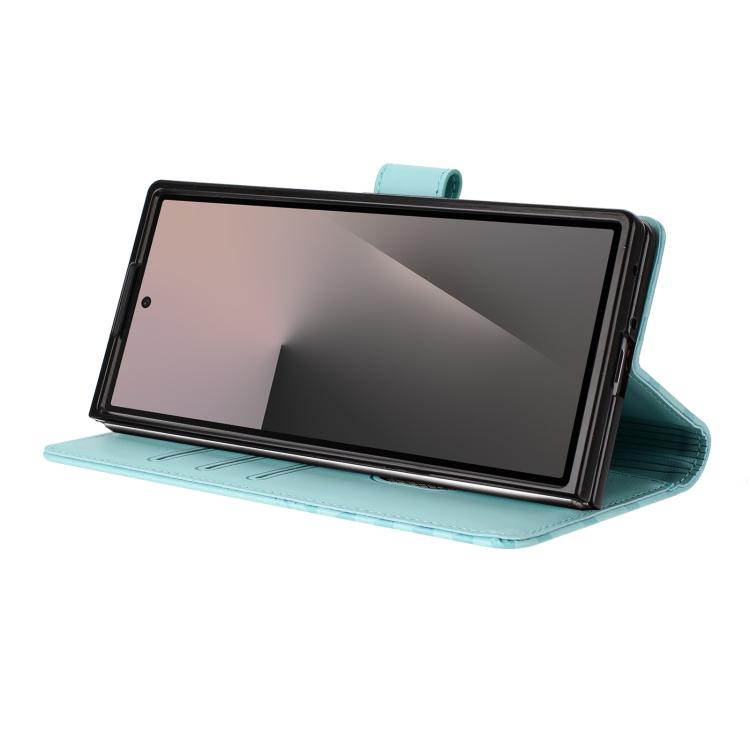 For Samsung Galaxy Z Fold7 5G Honeycomb Embossing RFID Leather Phone Case