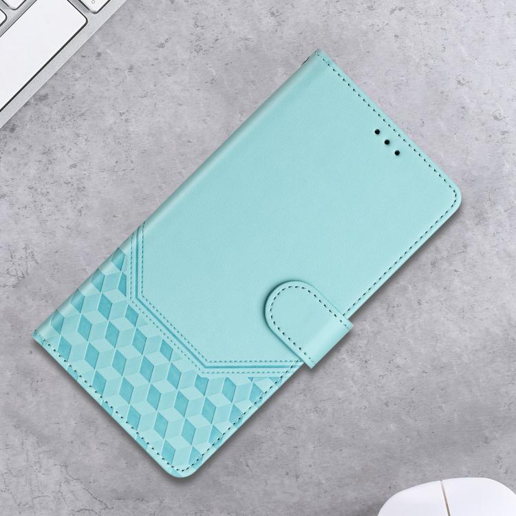 For Samsung Galaxy S26 5G Honeycomb Embossing RFID Leather Phone Case