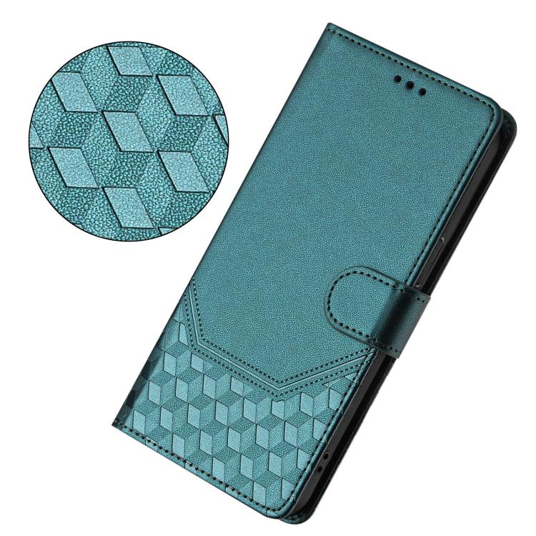 For Samsung Galaxy S26 5G Honeycomb Embossing RFID Leather Phone Case