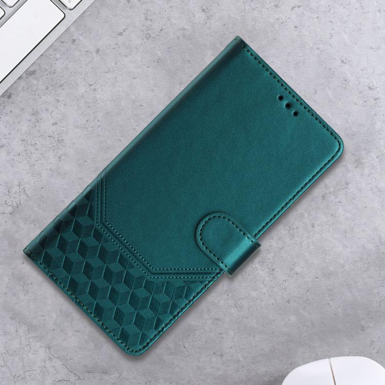 For Samsung Galaxy S26 5G Honeycomb Embossing RFID Leather Phone Case