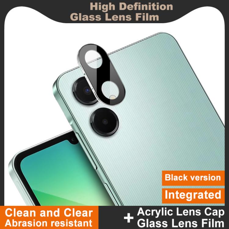 For Samsung Galaxy A06 5G imak High Definition Integrated Glass Lens Film Black Version