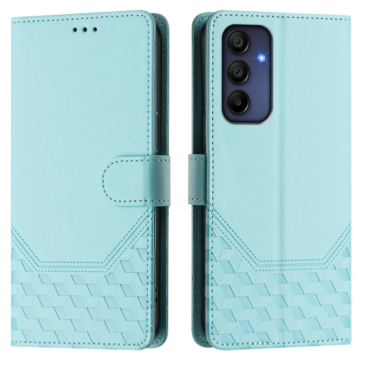 For Samsung Galaxy A16 Honeycomb Embossing RFID Leather Phone Case