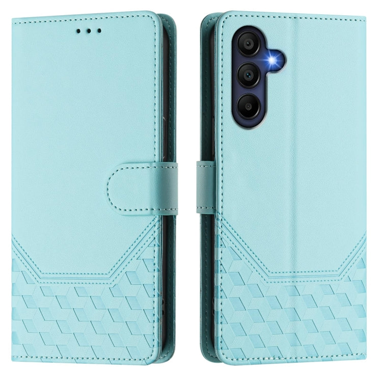 For Samsung Galaxy A26 Honeycomb Embossing RFID Leather Phone Case