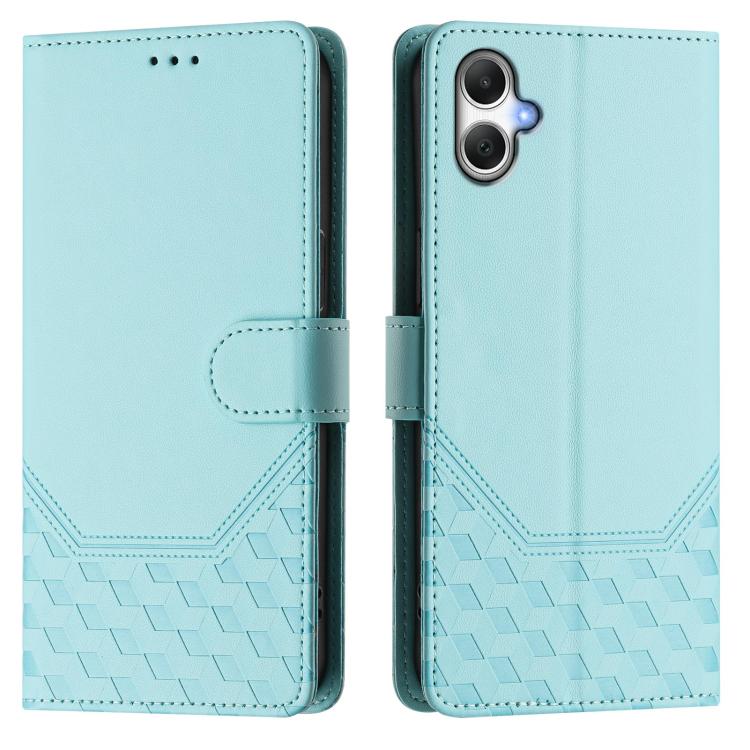 For Samsung Galaxy A07 4G Honeycomb Embossing RFID Leather Phone Case