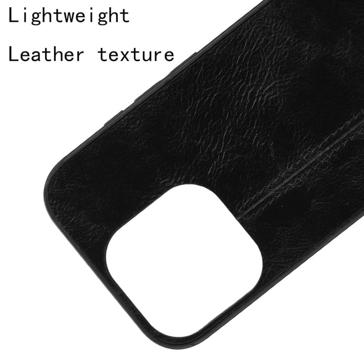 For iPhone 16 Pro Cow Pattern Sewing Card Bag Phone Case