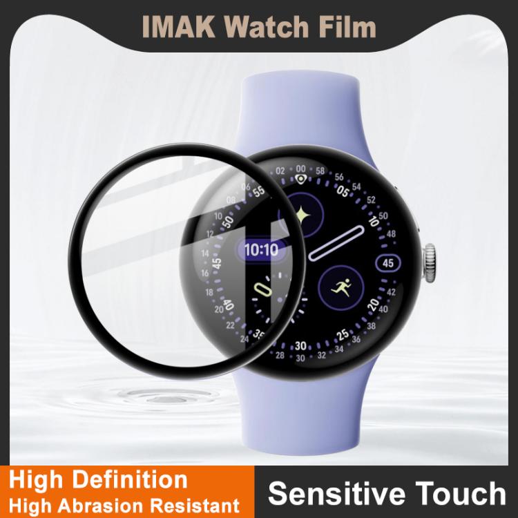 For Google Pixel Watch 4 41mm imak Plexiglass HD Watch Protective Film