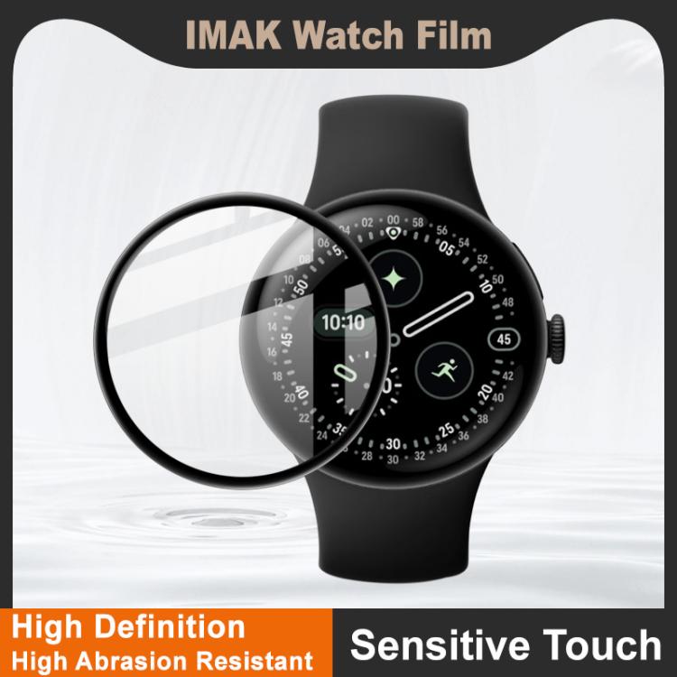 For Google Pixel Watch 4 45mm imak Plexiglass HD Watch Protective Film