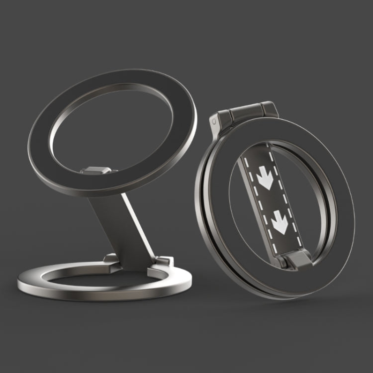 Z-shaped Double-sided Magnetic MagSafe Foldable Ring Phone Holder with Pattern