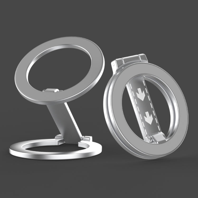 Z-shaped Double-sided Magnetic MagSafe Foldable Ring Phone Holder with Pattern
