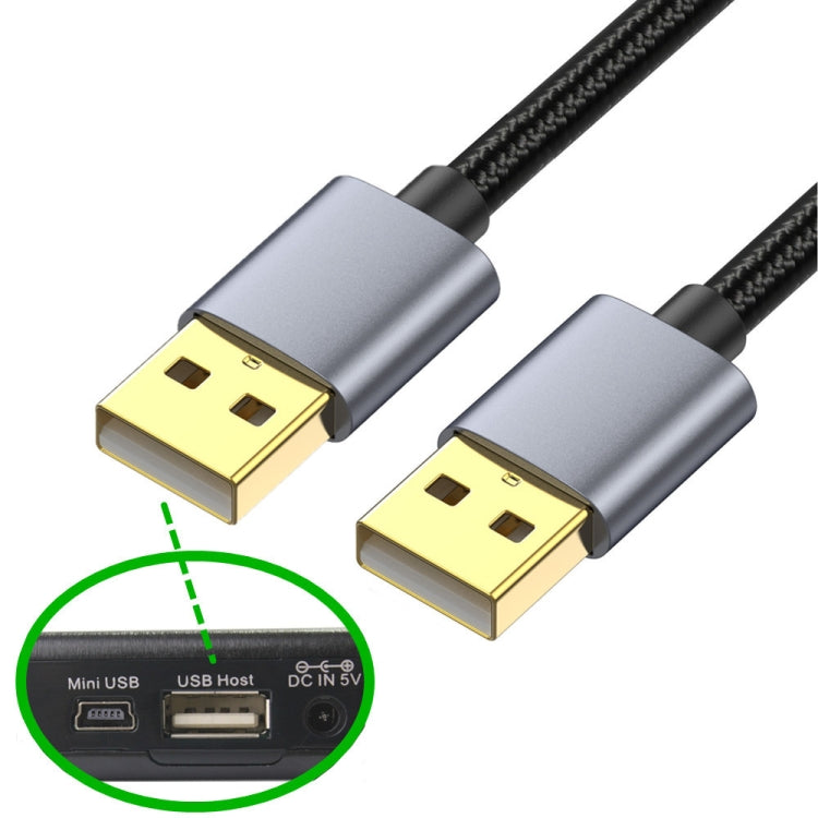 USB2.0 Male to Male Extension Data Charging Cable, Length:5m