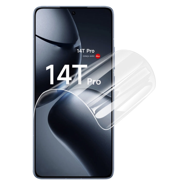 For Xiaomi 14T 5G / 14T Pro 5G imak 4th Generation  Full Coverage Screen Hydrogel Film Protector