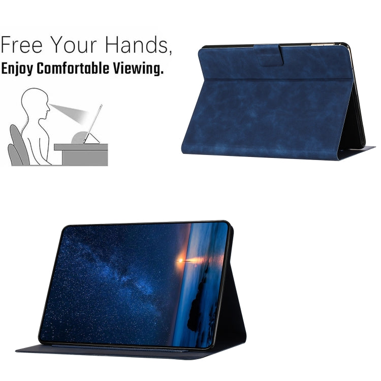 For Amazon Kindle Paperwhite 4 / 3 / 2 Embossed Couple Cat Smart Tablet Leather Case