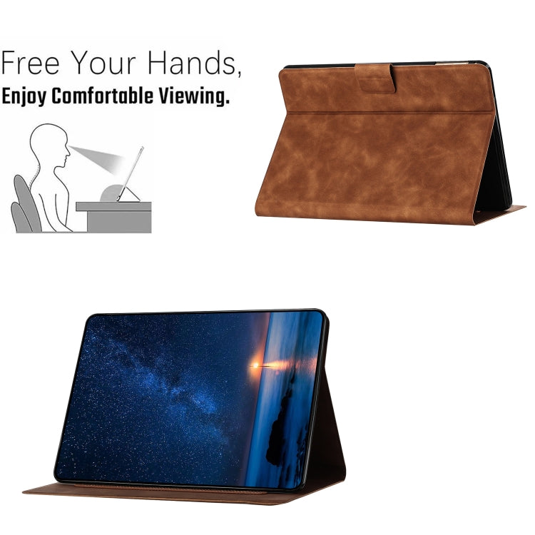 For Amazon Kindle Paperwhite 4 / 3 / 2 Embossed Couple Cat Smart Tablet Leather Case