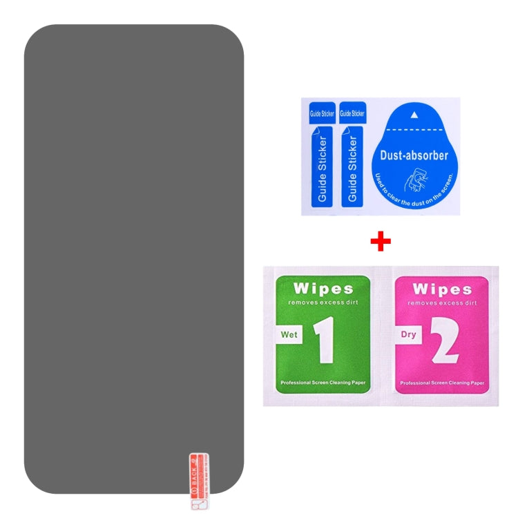 For iPhone 16 Plus High Transparency Full Cover Anti-spy Tempered Glass Film