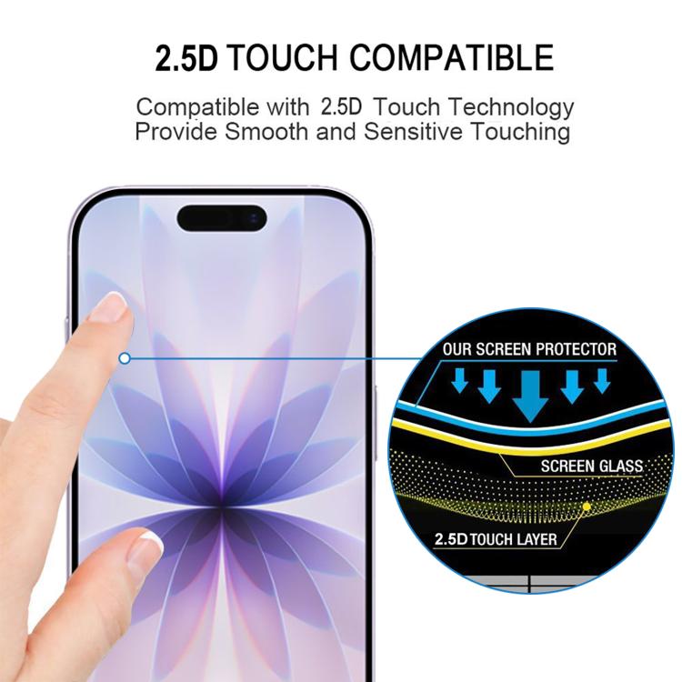 For iPhone 17 Full Glue Screen Tempered Glass Film