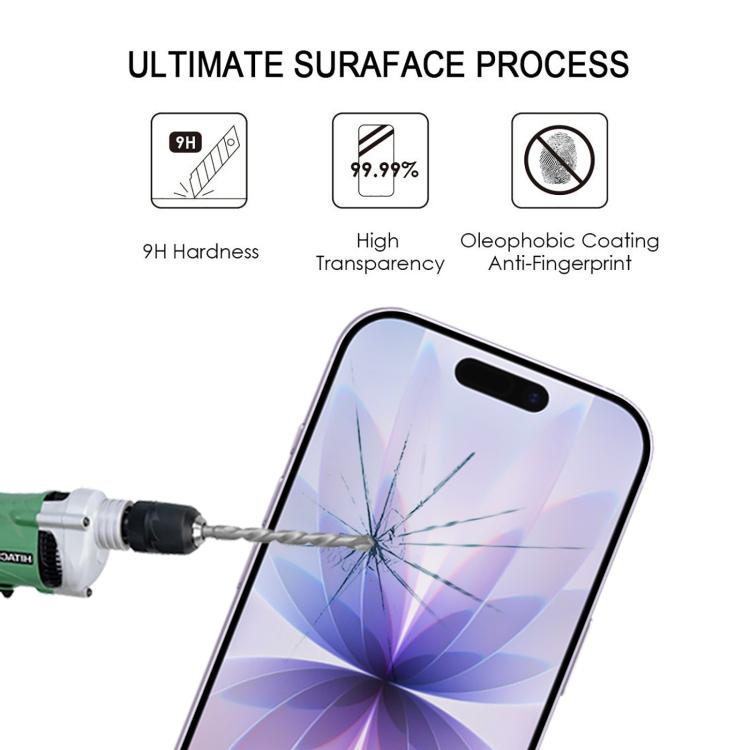 For iPhone 17 Full Glue Screen Tempered Glass Film