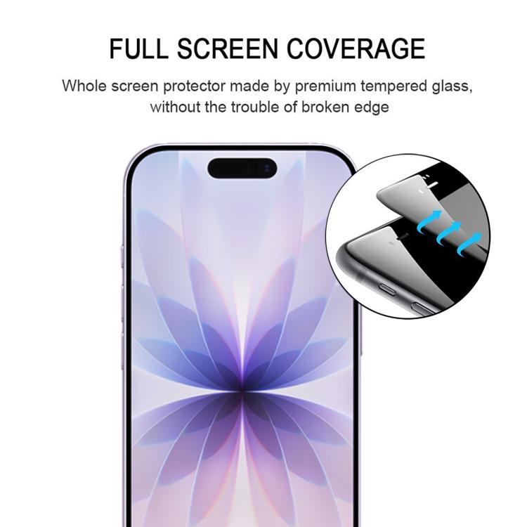 For iPhone 17 25pcs Full Glue Screen Tempered Glass Film