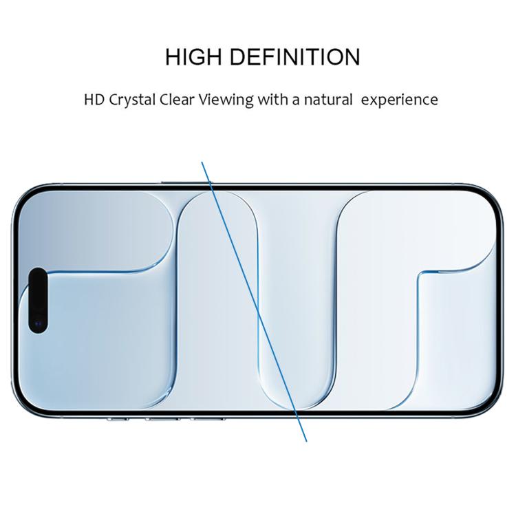 For iPhone Air 25pcs Full Glue Screen Tempered Glass Film
