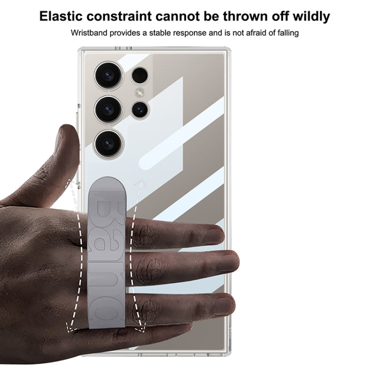For Samsung Galaxy S24 Ultra 5G GKK Space Silicone Wristband Phone Case