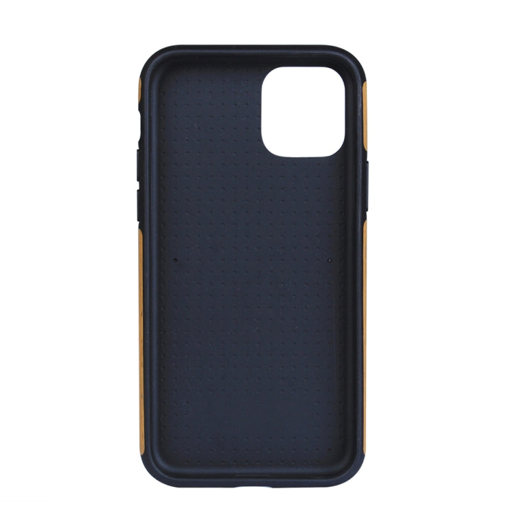 For iPhone 12 / 12 Pro Wood Texture TPU Protective Case