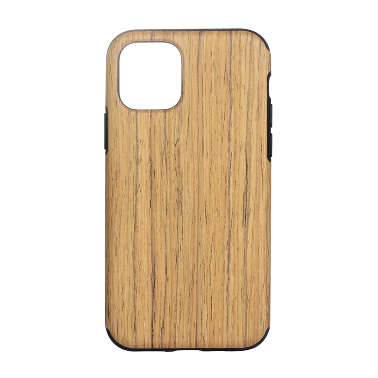 For iPhone 12 Pro Max Wood Texture TPU Protective Case