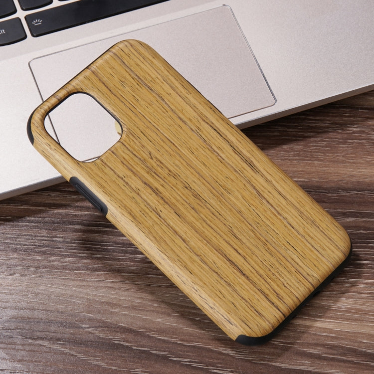 For iPhone 12 Pro Max Wood Texture TPU Protective Case