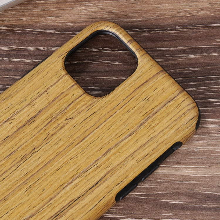 For iPhone 12 Pro Max Wood Texture TPU Protective Case