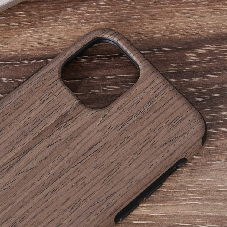 For iPhone 12 Pro Max Wood Texture TPU Protective Case