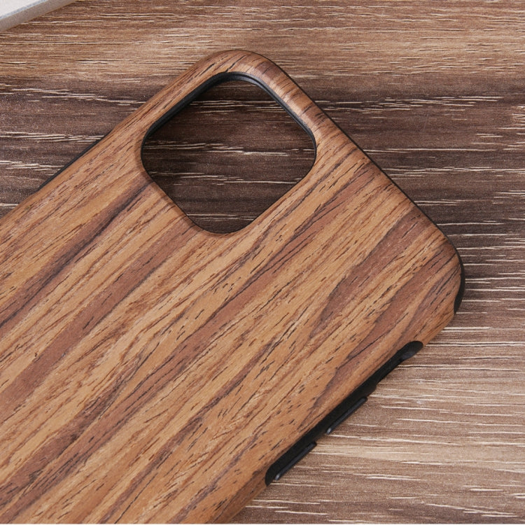For iPhone 12 Pro Max Wood Texture TPU Protective Case