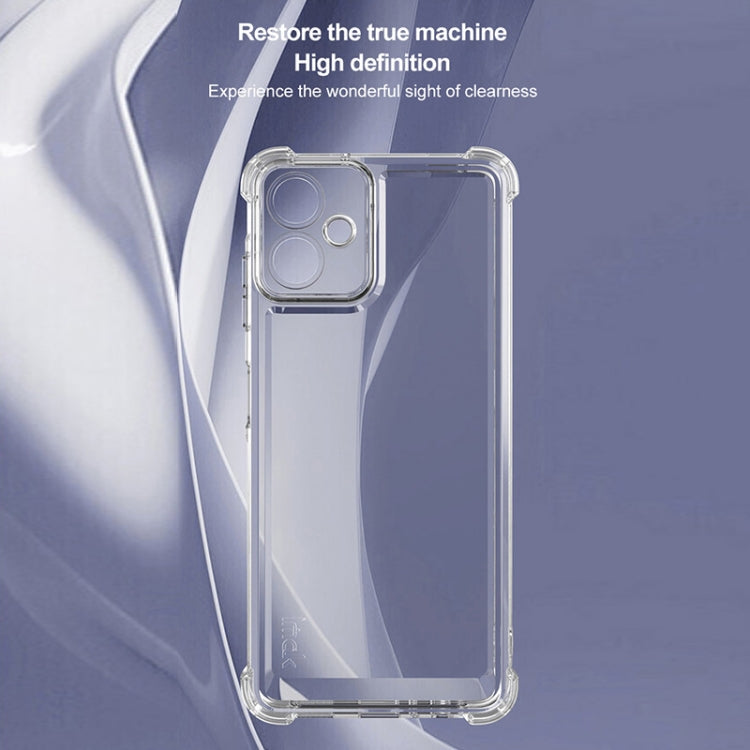 For Samsung Galaxy A06 4G IMAK UX-4 Series Four-corner Shockproof Phone Case - Transparent